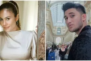 Potret mesra Wulan Guritno dan Sabda Ahessa di unggahan mantan suami