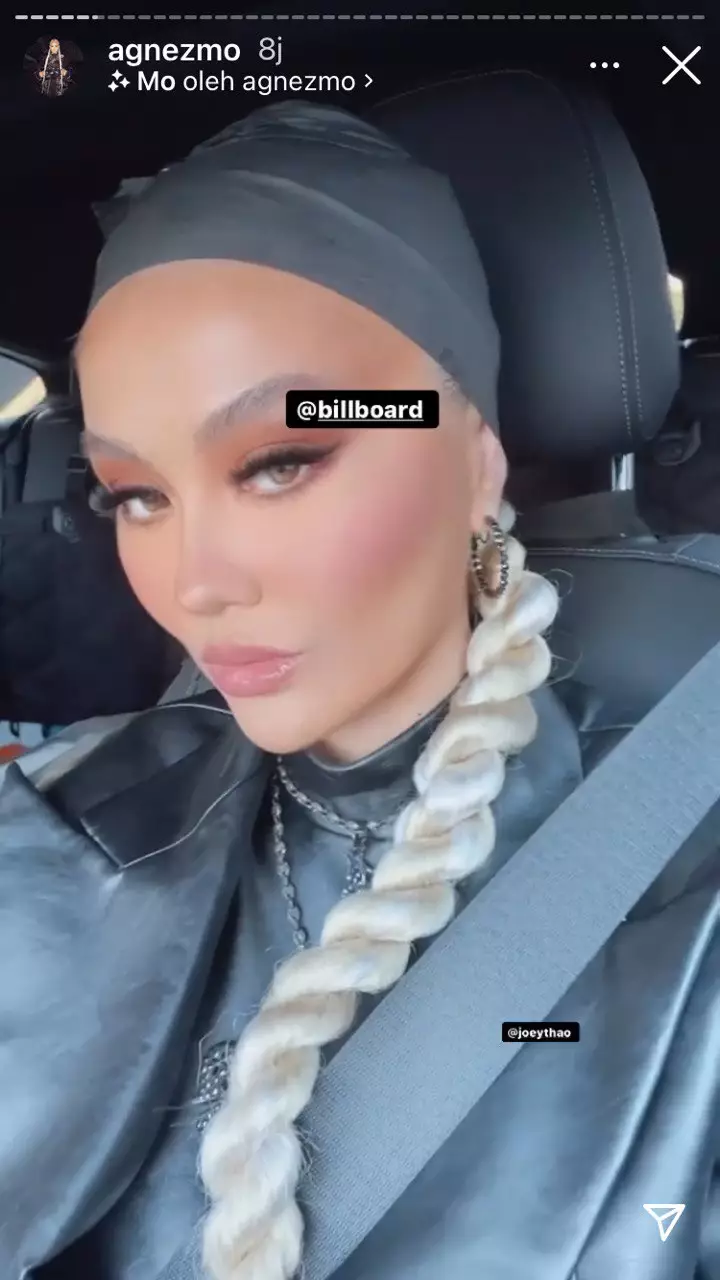 penampilan Agnez Mo hadiri Billboard Music di AS © berbagai sumber