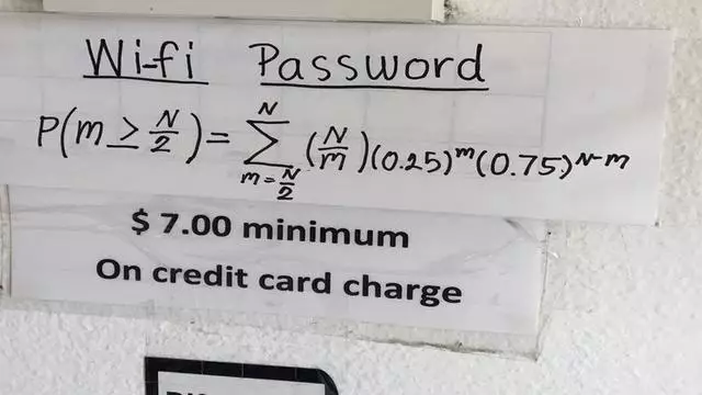 Password WiFi pakai rumus menghitung © berbagai sumber