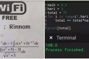9 Password WiFi pakai rumus menghitung ini bikin mikir keras