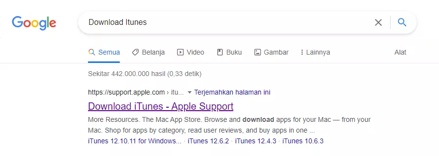 Cara download dan instal Itunes di laptop apple.com; Brilio.net