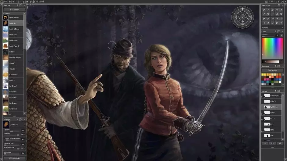 Aplikasi menggambar di laptop berbagai sumber 