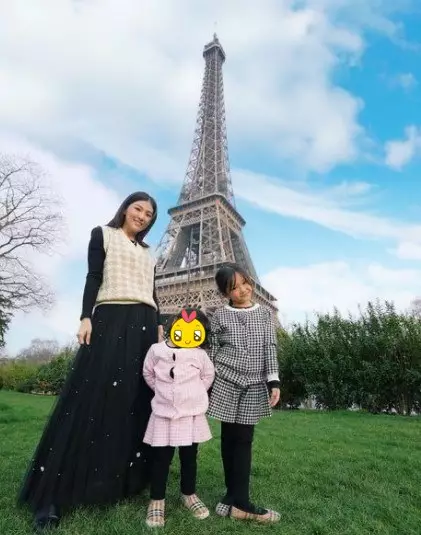 Gaya Sarwendah liburan ke Paris © Instagram