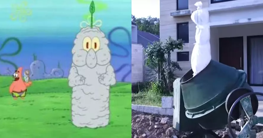 mirip tokoh kartun spongebob © berbagai sumber