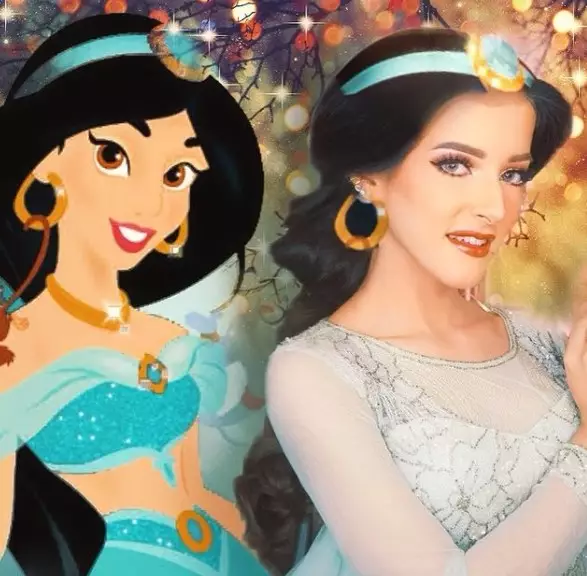 Gaya Tasya Farasya dandan ala karakter film © Instagram Gaya Tasya Farasya dandan ala karakter film © Instagram