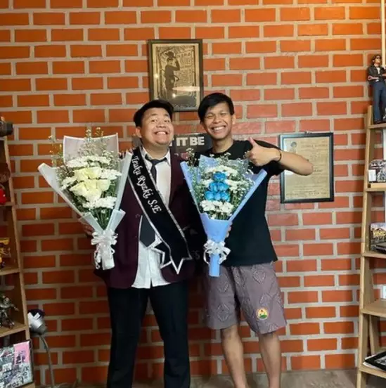 Momen Kiki eks CJR lulus sidang skripsi © Instagram