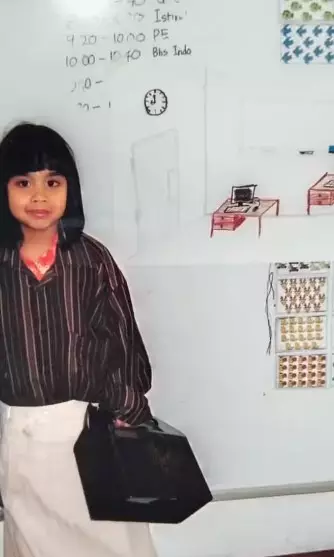 transformasi Khayra putri Gunawan Sudrajat © Instagram