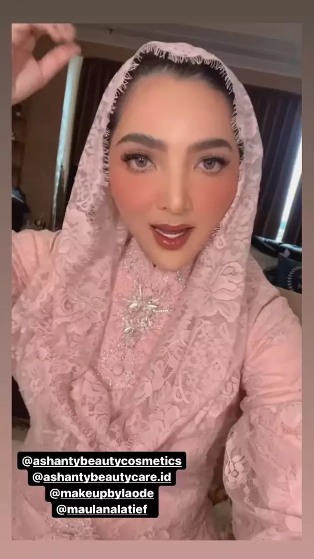 ashanty di akikah ameena © Instagram