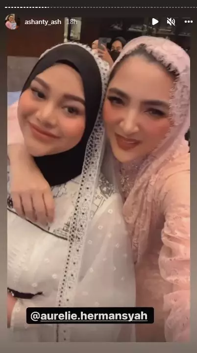 ashanty di akikah ameena © Instagram