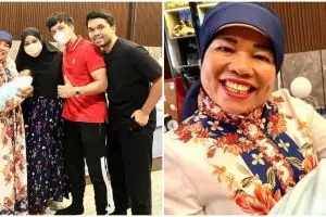 9 Momen orang tua Fuji jenguk anak Aurel-Atta, jalin erat silaturahmi