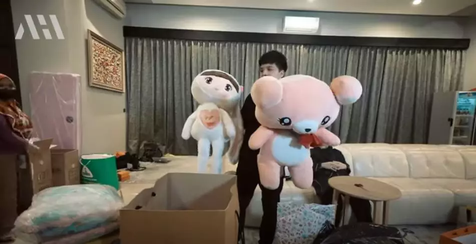 kado akikah baby Ameena © YouTube