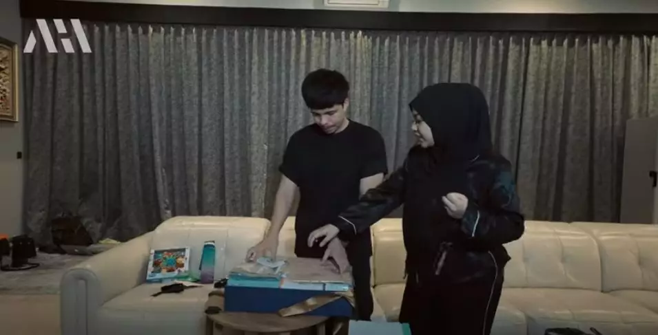 kado akikah baby Ameena © YouTube