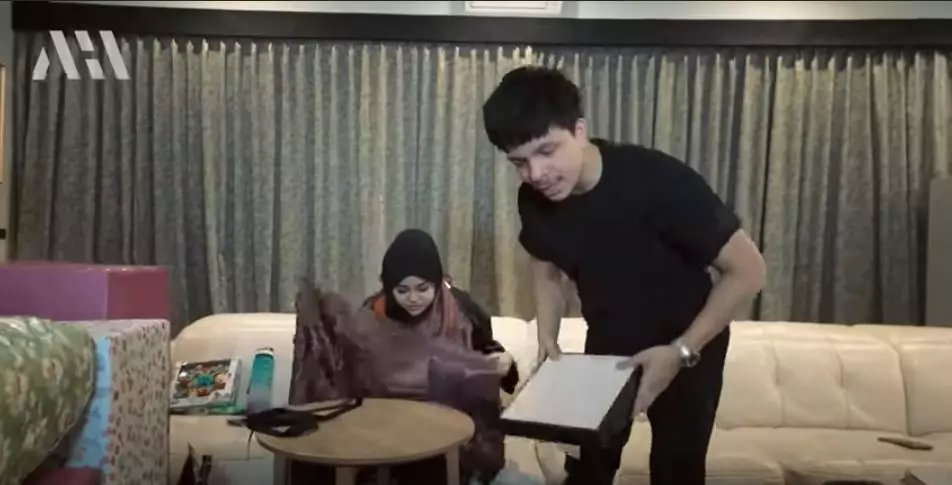 kado akikah baby Ameena © YouTube