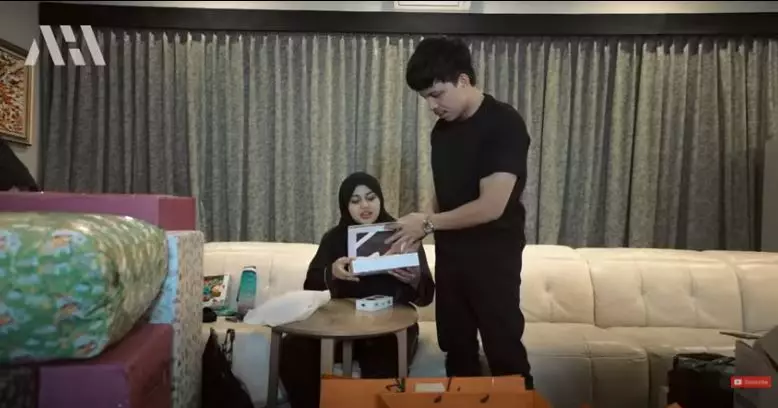 kado akikah baby Ameena © YouTube