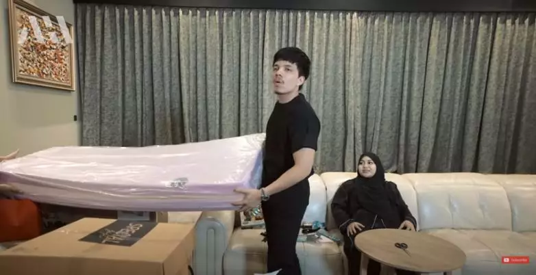 kado akikah baby Ameena © YouTube