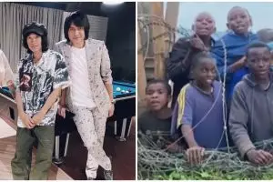 Fasih banget, aksi bocah di Kongo nyanyi lagu Vierratale bikin syok