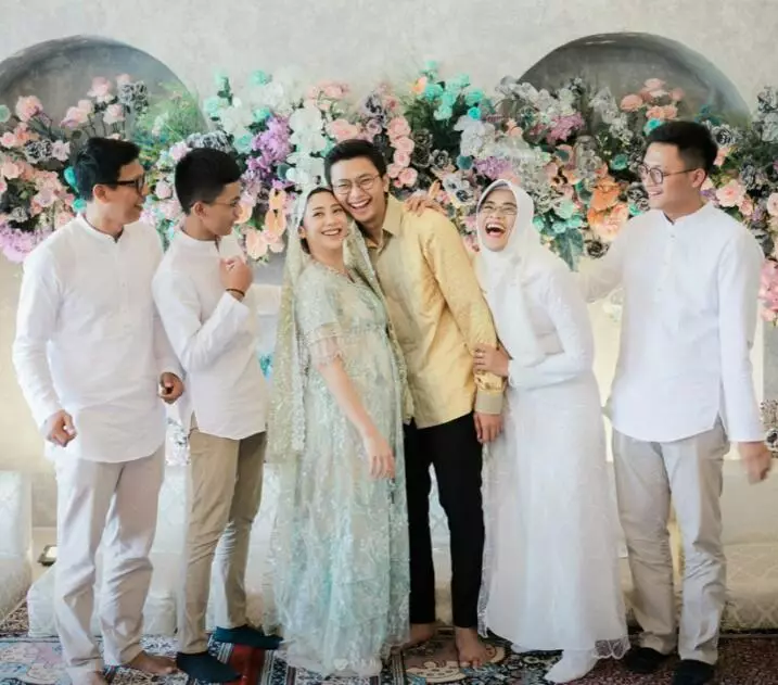 momen pengajian 4 bulanan winona willy © instagram momen pengajian 4 bulanan winona willy © instagram