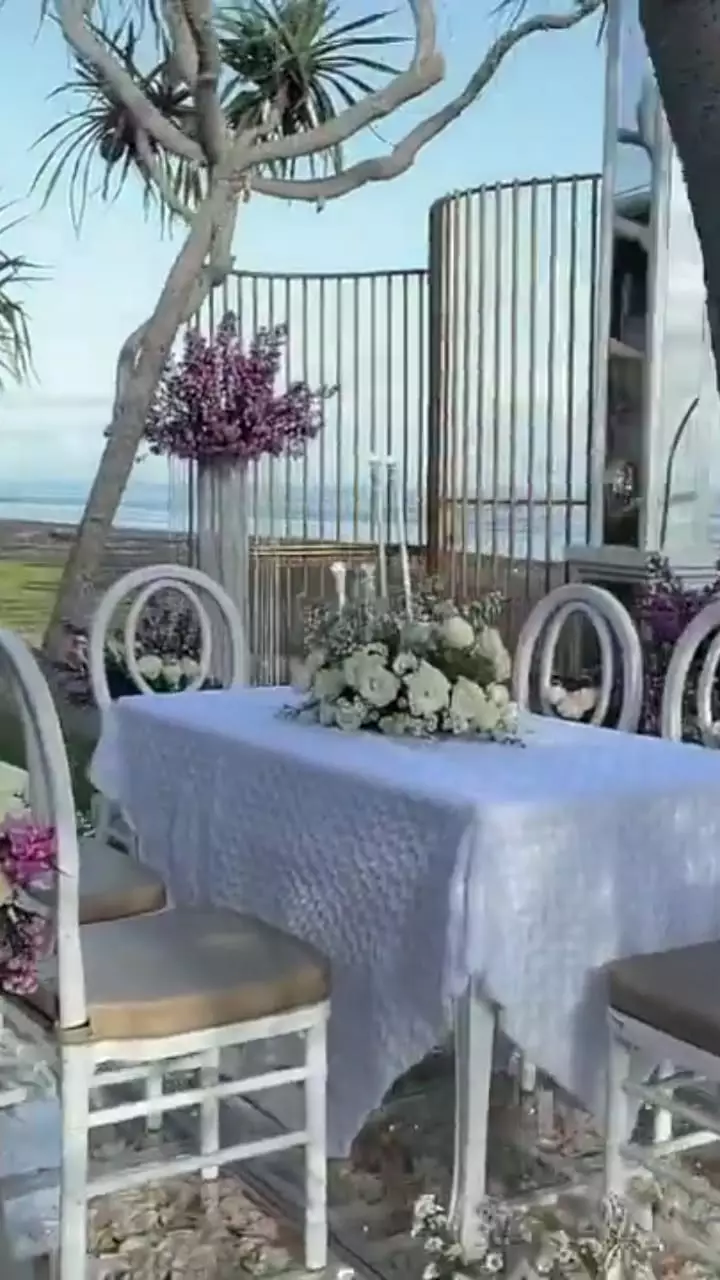 lokasi akad nikah venna dan ferry irawan © instagram