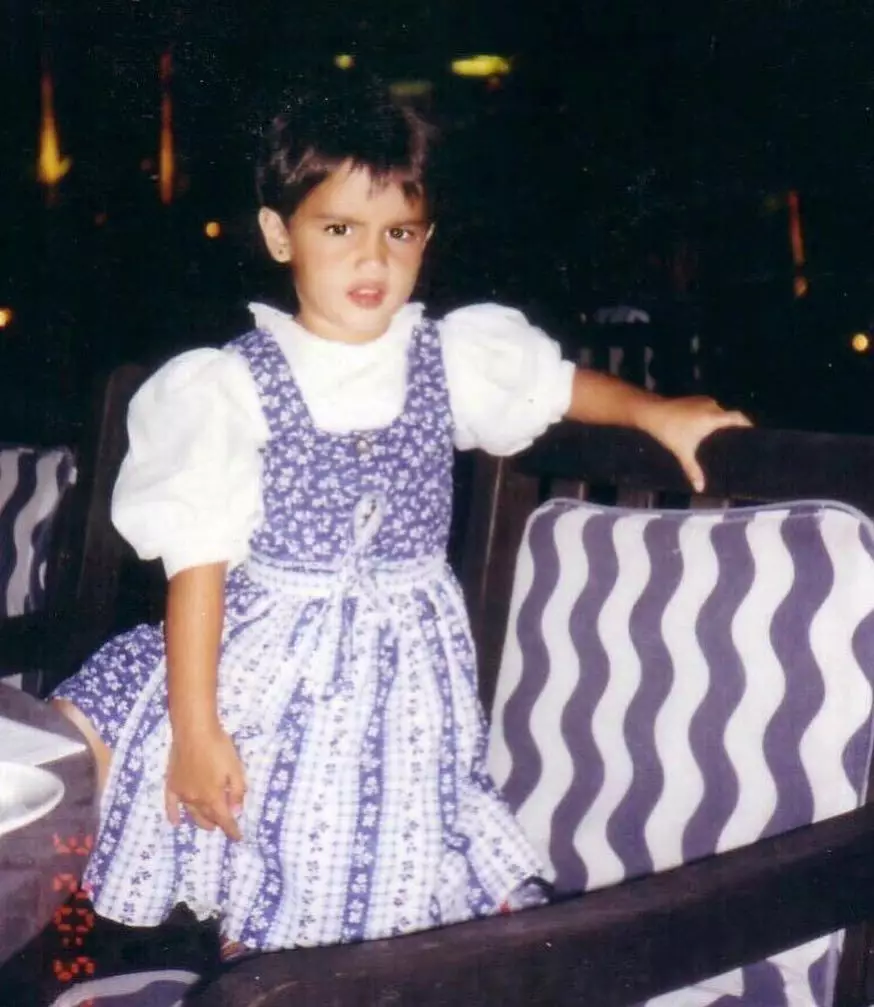 Potret masa kecil Cinta Laura © Instagram Potret masa kecil Cinta Laura © Instagram