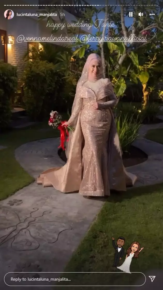 Gaya Venna Melinda dari prewedding hingga resepsi © Instagram Gaya Venna Melinda dari prewedding hingga resepsi © Instagram