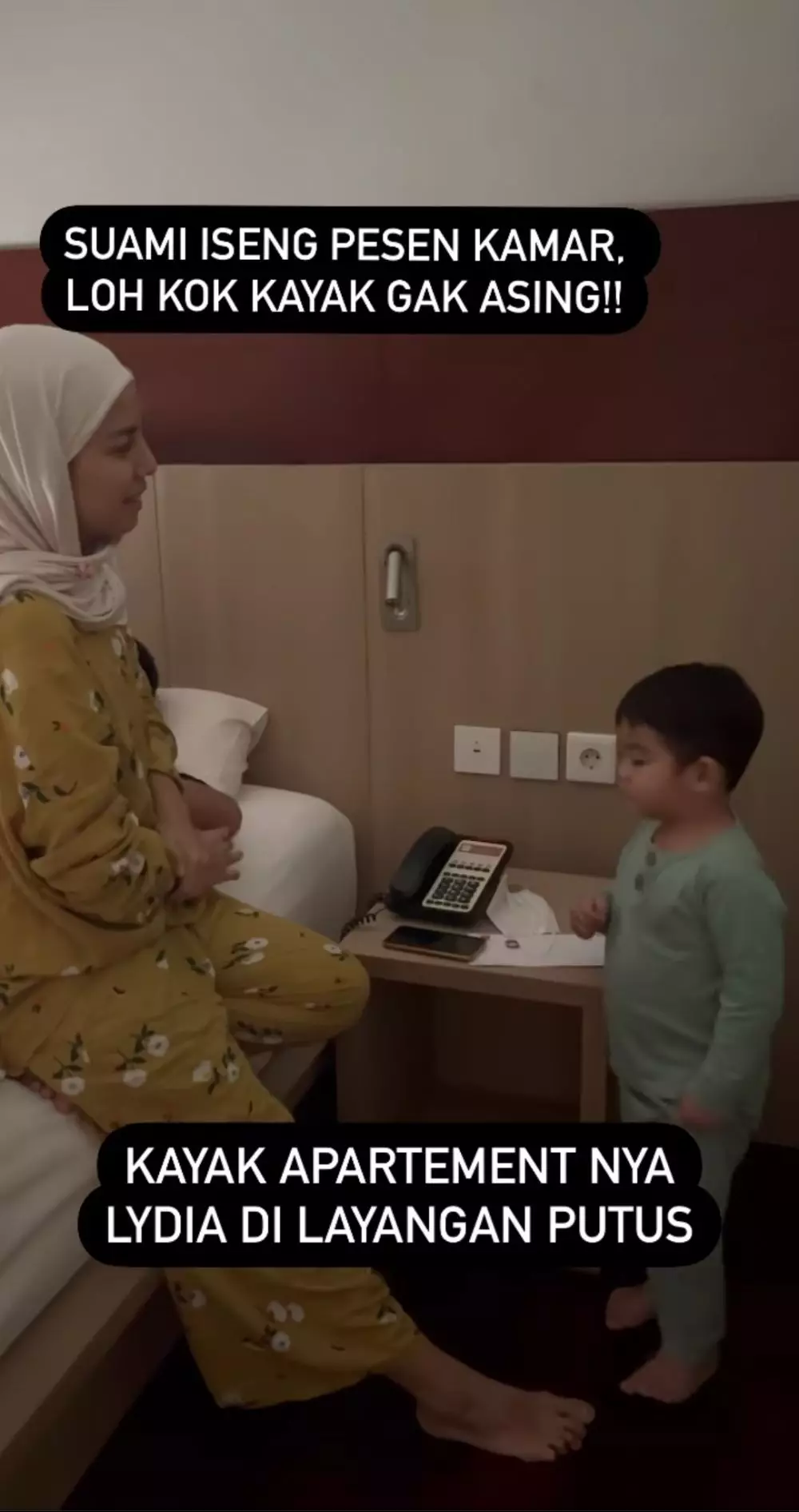 apartemen tempat staycation tya ariestya © instagram