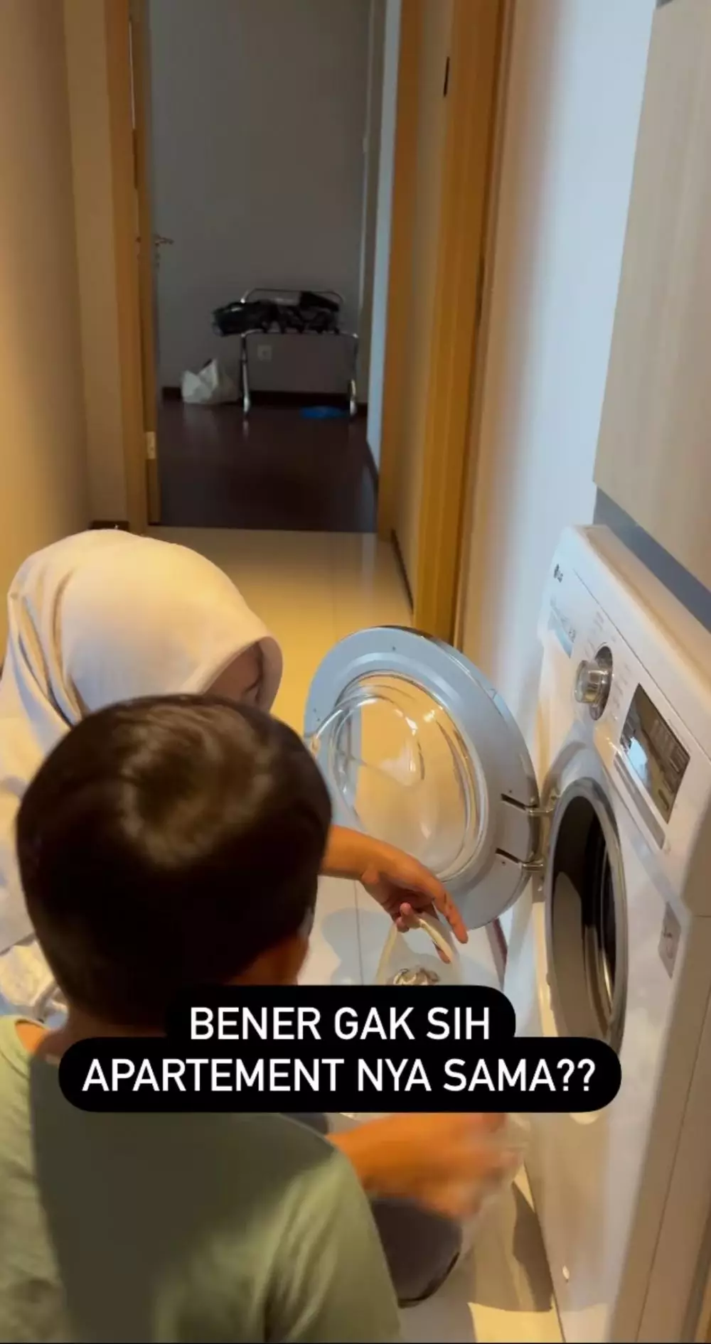 apartemen tempat staycation tya ariestya © instagram