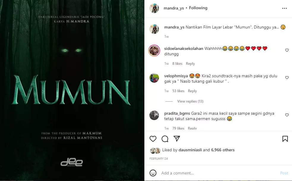 Potret dulu dan kini 6 pemain sinetron Jadi Pocong Berbagai sumber