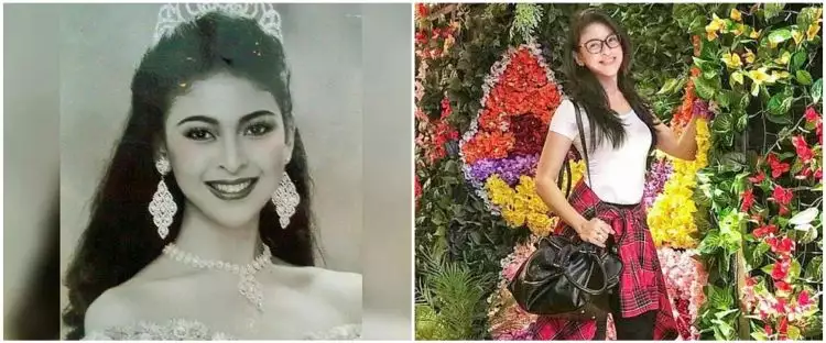 Usia 50 tahun, 11 gaya Indira Soediro Puteri Indonesia I ini bak ABG
