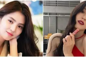 9 Potret Han So-hee saat bermakeup tebal, penampilannya kian memesona