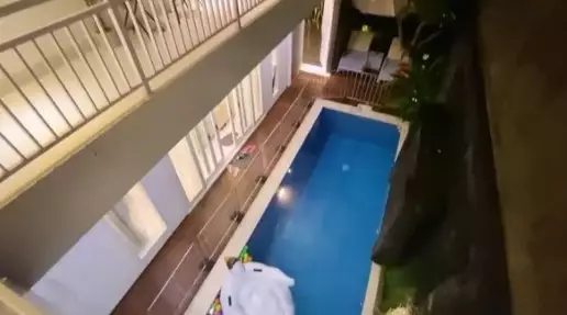 penampakan terbaru vila Desta di Bali © YouTube