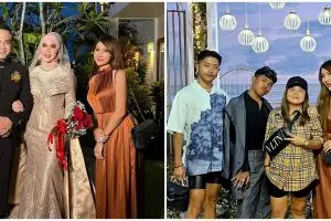 9 Penampilan Lucinta Luna di pernikahan Venna Melinda, gayanya anggun