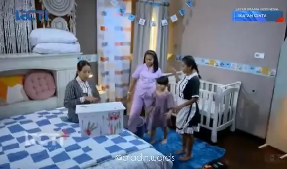 Penampakan kamar baru Balon Biru anak kedua Andin © Instagram