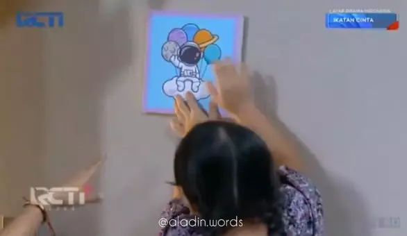 Penampakan kamar baru Balon Biru anak kedua Andin © Instagram