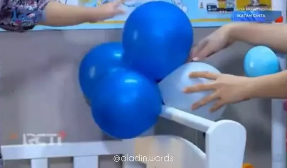 Penampakan kamar baru Balon Biru anak kedua Andin © Instagram
