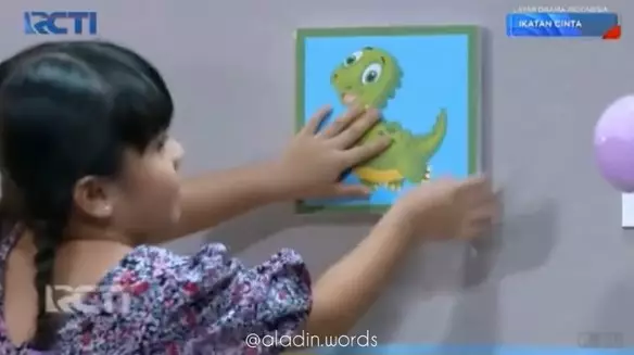 Penampakan kamar baru Balon Biru anak kedua Andin © Instagram