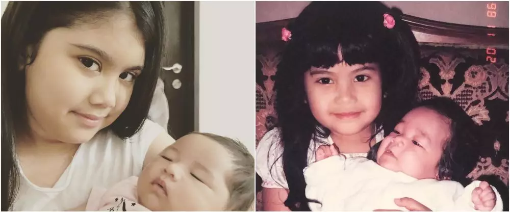 potret masa kecil almira dan annisa pohan © instagram potret masa kecil almira dan annisa pohan © instagram
