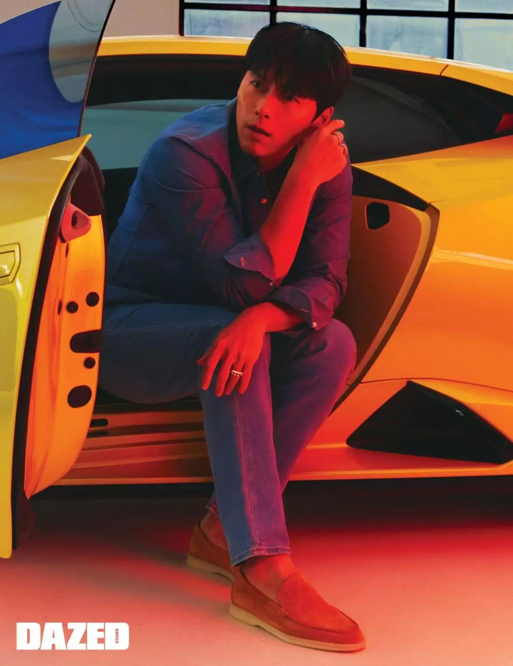 Gaya pemotretan terbaru Hyun Bin © Instagram