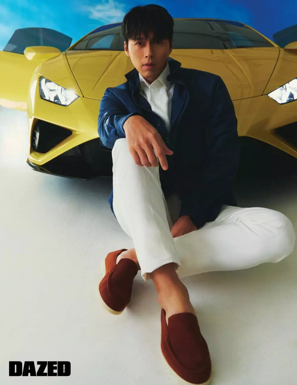 Gaya pemotretan terbaru Hyun Bin © Instagram