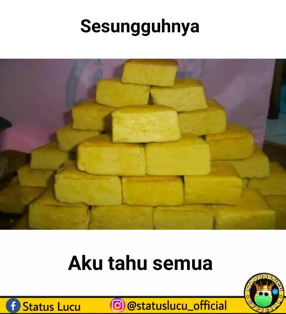 meme tahu bikin senyum © berbagai sumber meme tahu bikin senyum © berbagai sumber