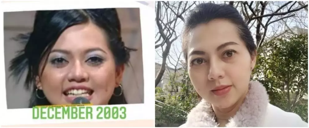 potret dulu dan kini Lastmi AFI © Instagram