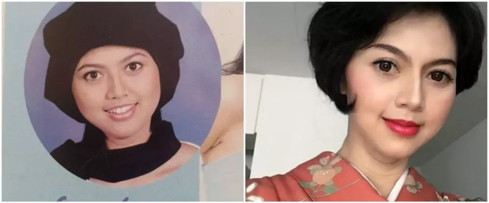 potret dulu dan kini Lastmi AFI © Instagram