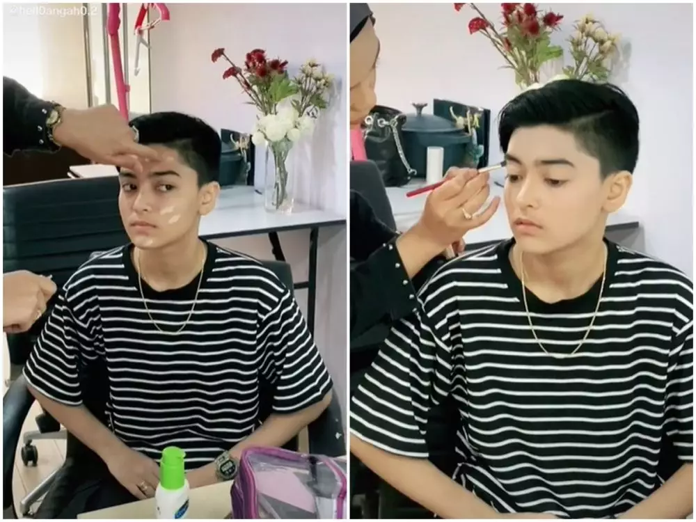 identitas model hijab tomboy © TikTok identitas model hijab tomboy © TikTok