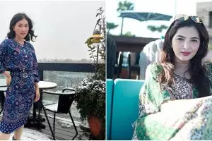 Tampil percaya diri, ini gaya 7 seleb kenakan daster saat liburan