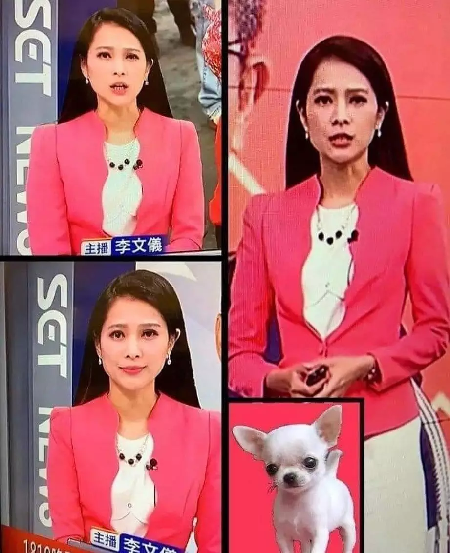 momen tak terduga saat siaran © berbagai sumber