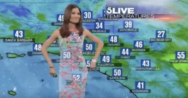 momen tak terduga saat siaran © berbagai sumber