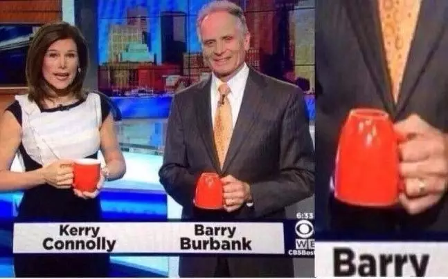 momen tak terduga saat siaran © berbagai sumber