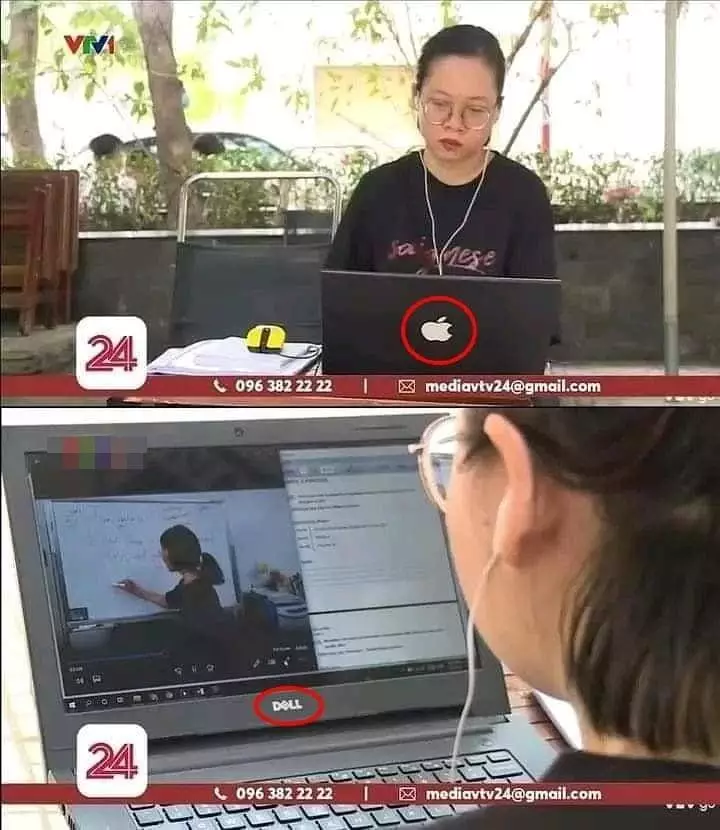 momen tak terduga saat siaran © berbagai sumber