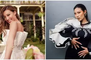 Anggun di catwalk, 3 aksi Patricia Gouw atasi kegerahan ini penuh tawa