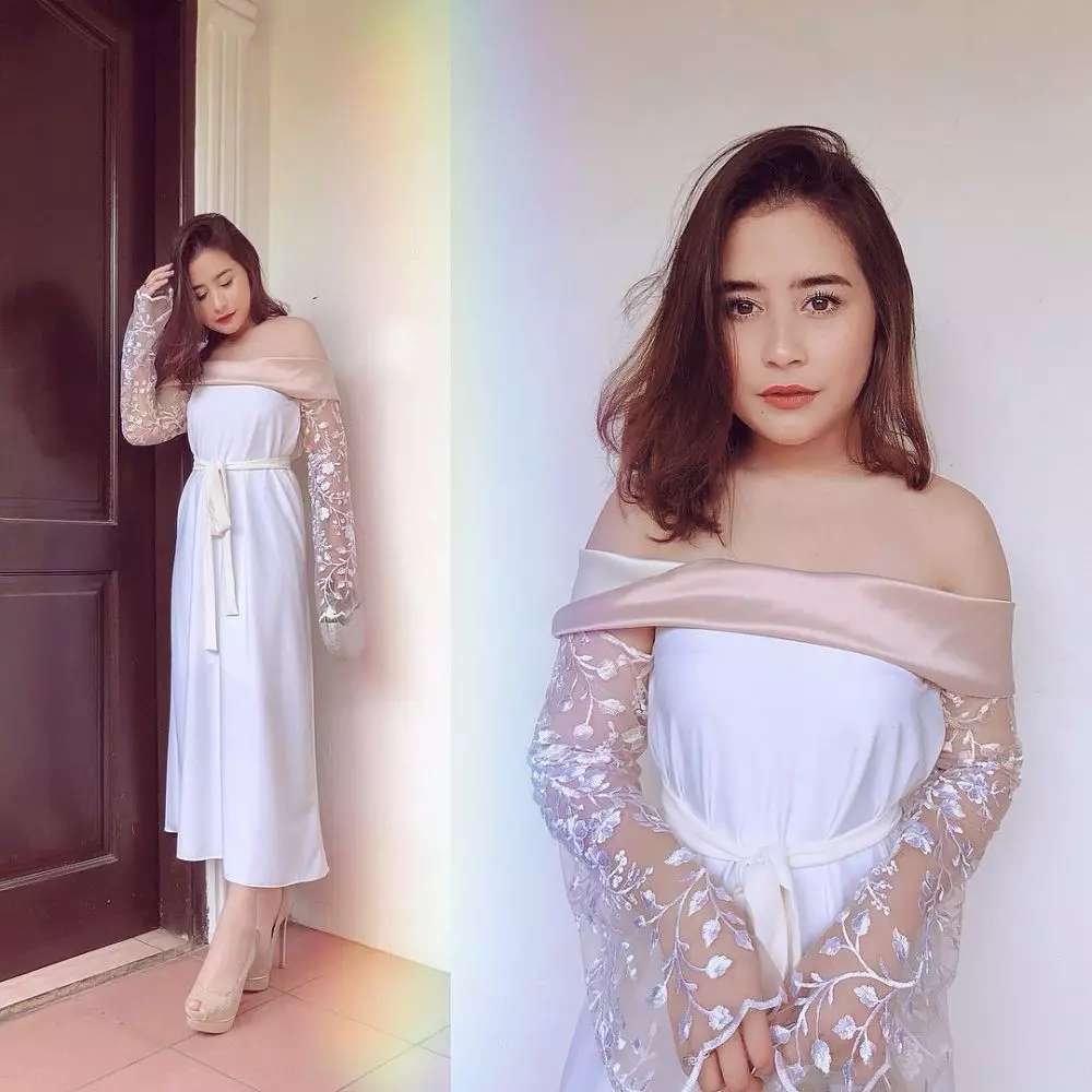 Gaya kondangan Prilly Latuconsina © Instagram
