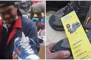 TKI ini tunjukkan tempat mulung di Taiwan, dapat barang-barang branded